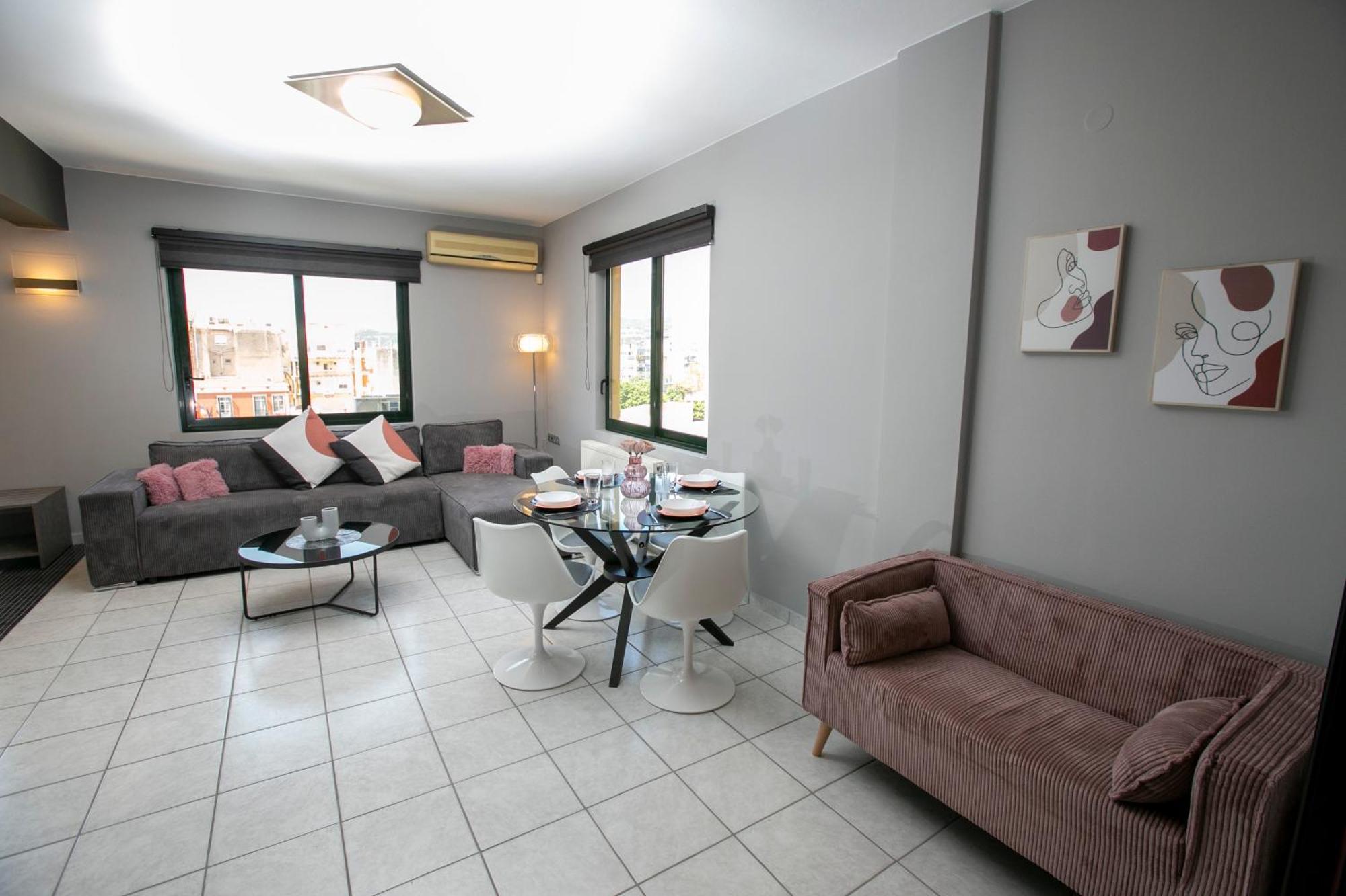 Castle View Luxury Apartment With Free Private Parking Kavala Dış mekan fotoğraf