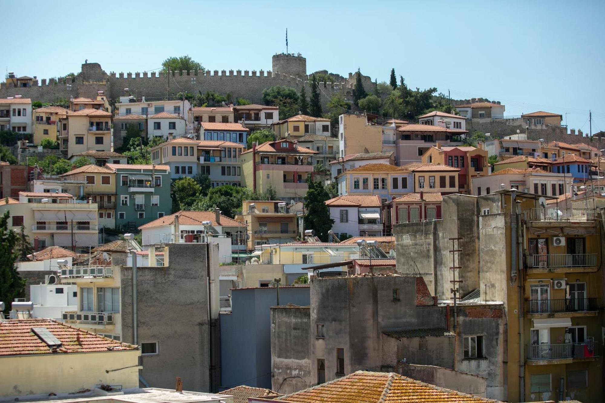 Castle View Luxury Apartment With Free Private Parking Kavala Dış mekan fotoğraf